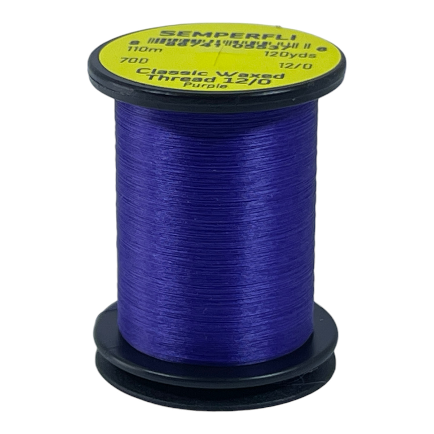 Semperfli Classic Waxed Thread 12/0 110m (120 Yards) Purple